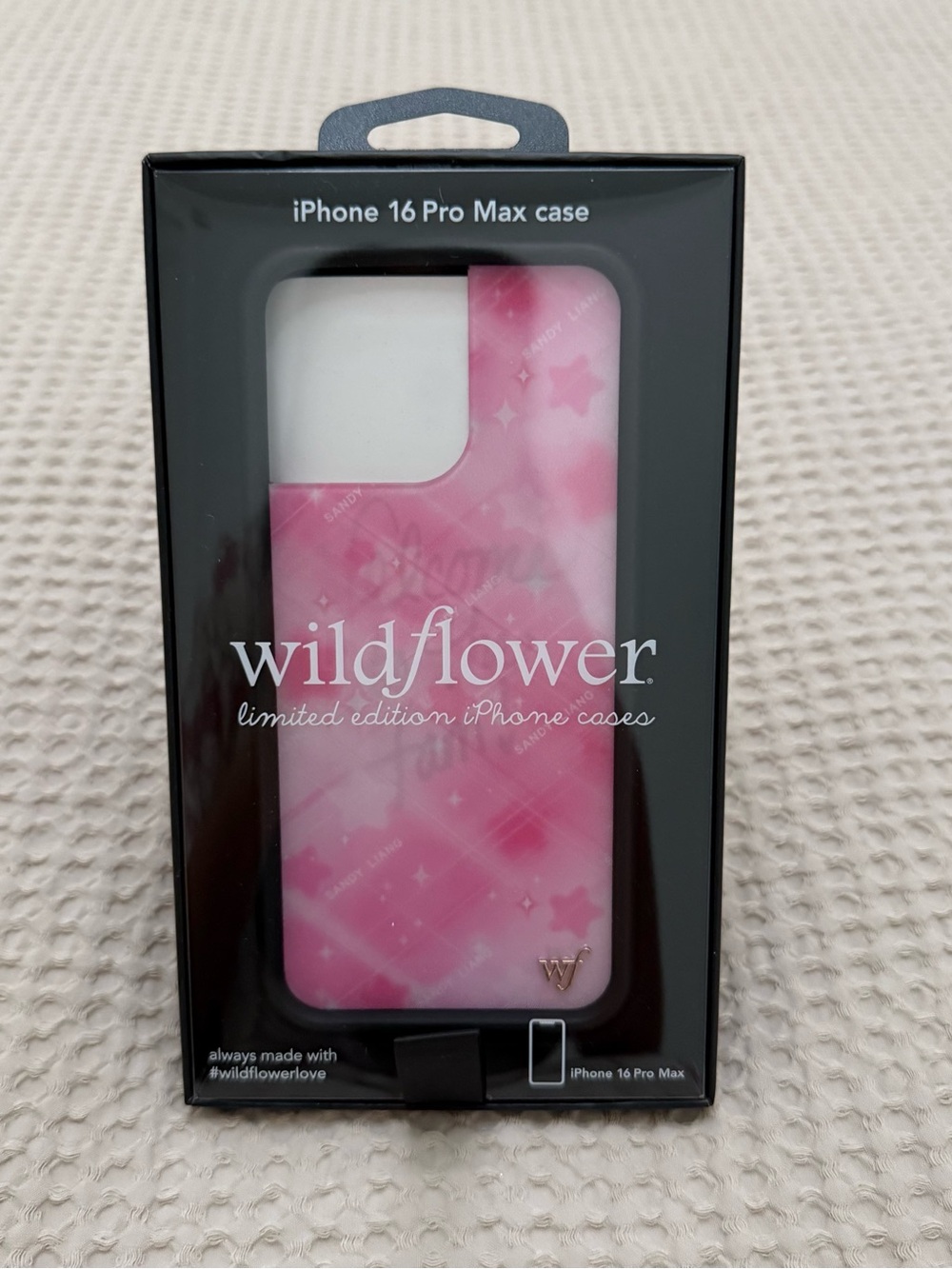Wildflower Sandy Liang - Starry Plaid iPhone 16 Pro Max Case